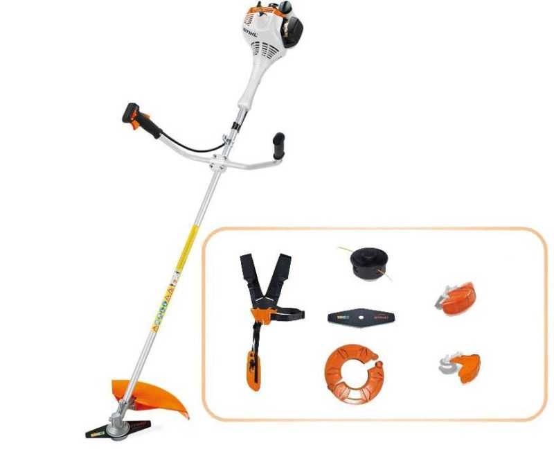 Бензиновый триммер (мотокоса) STIHL FS-55 0.75кВт/1.0л.с, 4,9кг Китай