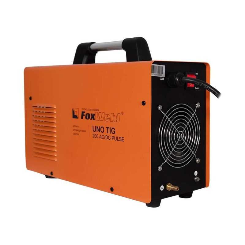 Инвертор для аргонодуговой сварки FOXWELD UNO TIG 200 AC/DC PULSE