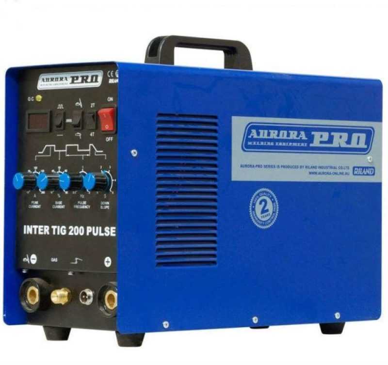 Инвертор для аргонодуговой сварки AURORA PRO INTER TIG 200 PULSE Mosfet (TIG 200m)