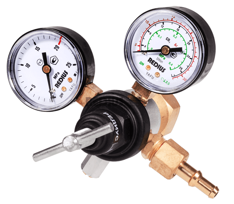 Регулятор аргоновый/углекислотный Редиус У-30/АР-40КР1-м