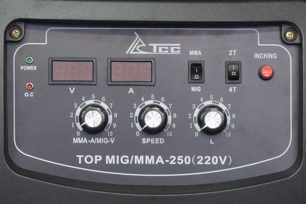 Полуавтомат сварочный TSS TOP MIG/MMA-250