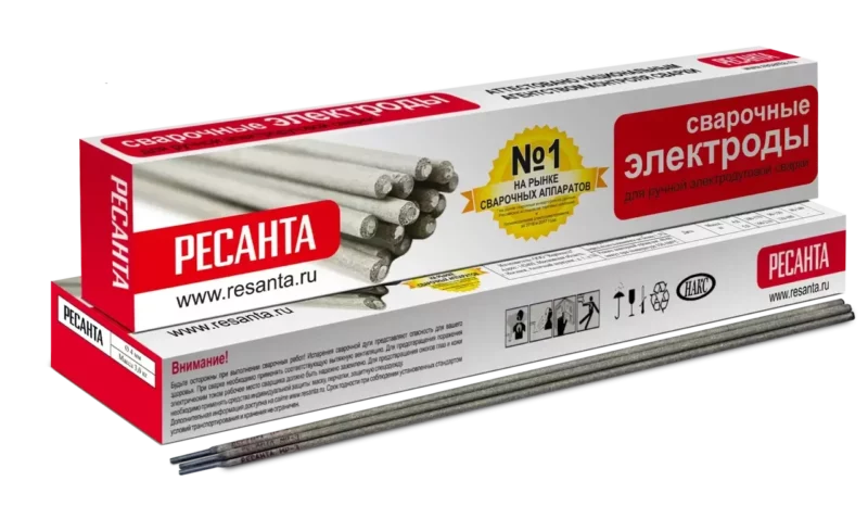 Электроды Ресанта МР-3 д 2,5 мм 3 кг (цена за пачку)