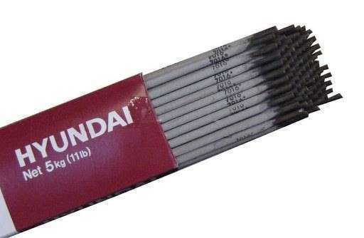 Электроды HYUNDAI S-7016 д 4,0мм 5кг (АНАЛОГ LB-52U), цена за 5 кг.