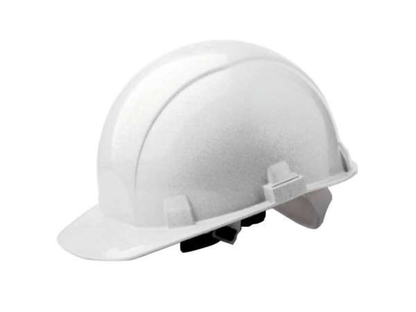 Каска защитная для строительно-монтажных работ, белая (шт.) (22-4-002)