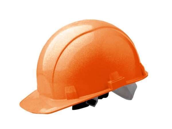 Каска защитная для строительно-монтажных работ, оранжевая (шт.) (22-4-001)