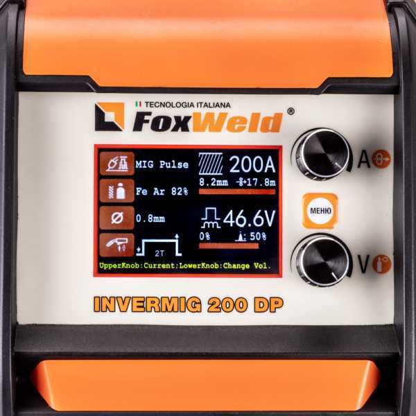 Полуавтомат инверторный сварочный FOXWELD INVERMIG 200 DP