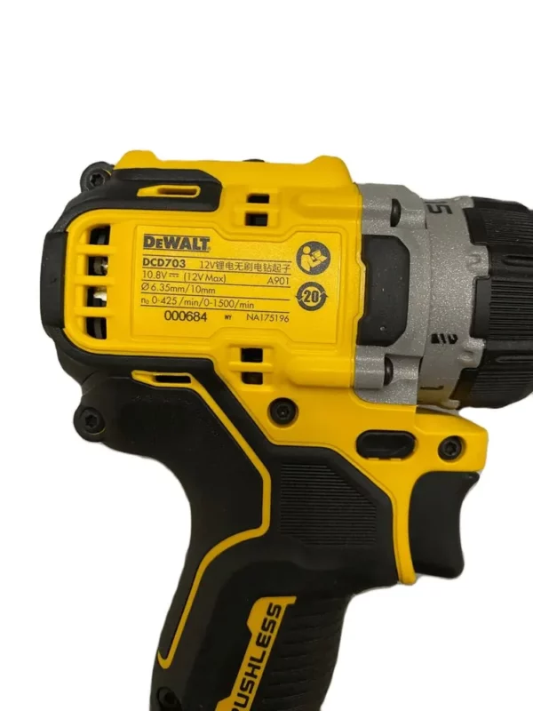 Аккумуляторная дрель-шуруповерт DEWALT DCD703D1 (Китай)