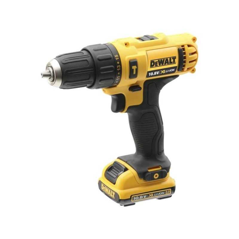 Аккумуляторная дрель-шуруповерт DEWALT DCD716D2-K ударная (Китай)