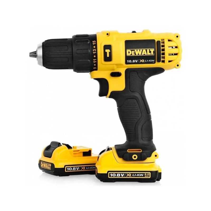 Аккумуляторная дрель-шуруповерт DEWALT DCD716D2-K ударная (Китай)