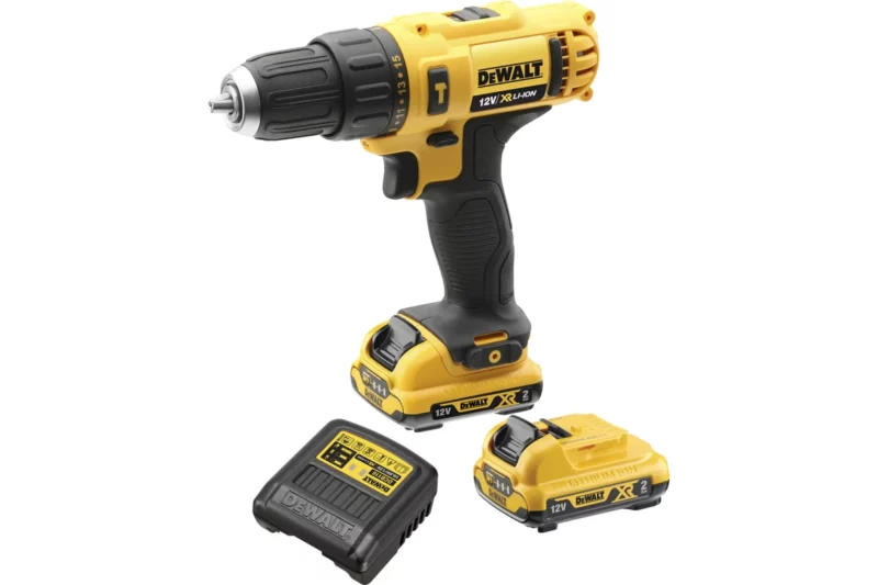 Аккумуляторная дрель-шуруповерт DEWALT DCD716D2-K ударная (Китай)