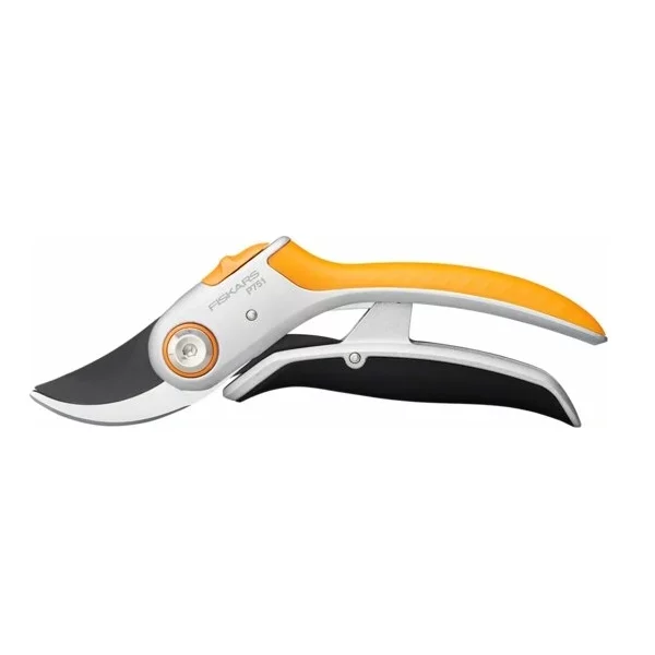 Металлический плоскостной секатор Fiskars Plus PowerLever P751