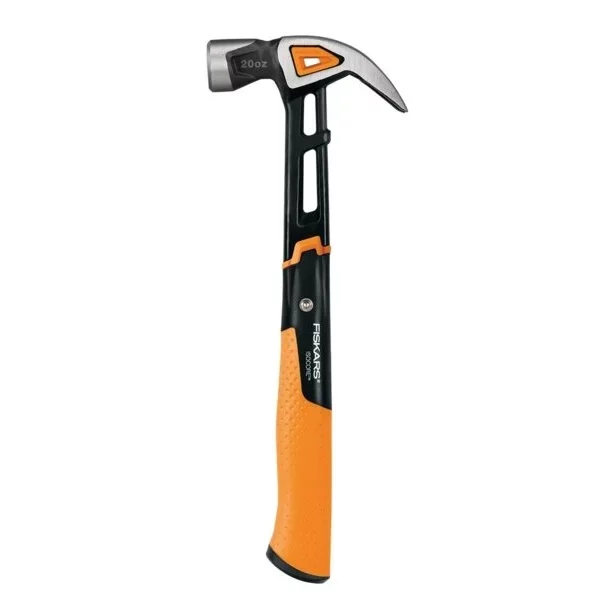 Молоток FISKARS с загнутым гвоздодёром L20oz-13.5