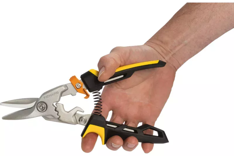 Ножницы для металла FISKARS PowerGear прямые