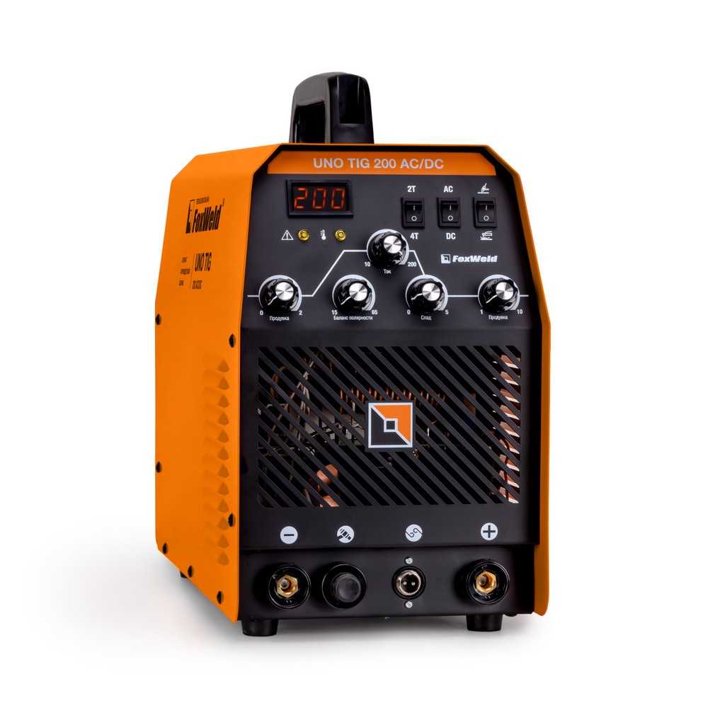 Инвертор для аргонодуговой сварки FOXWELD UNO TIG 200 AC/DC